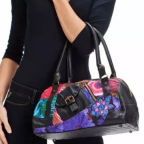 Desigual Handbags - Desigual Multicolor Satchel Bag